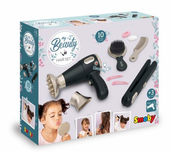 Zestaw fryzjerski z akcesoriami beauty Smoby