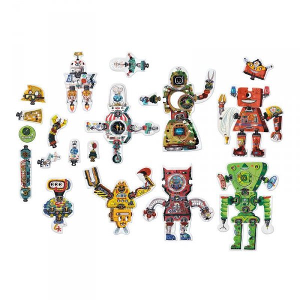 CzuCzu Puzzle kreatywne Robot Lab