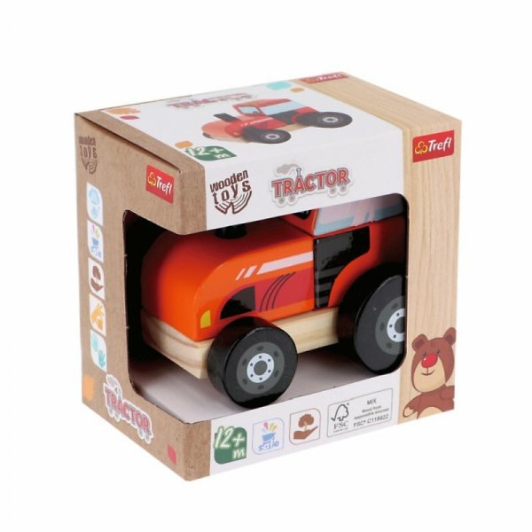 Zabawka drewniana Traktor 61763 Trefl