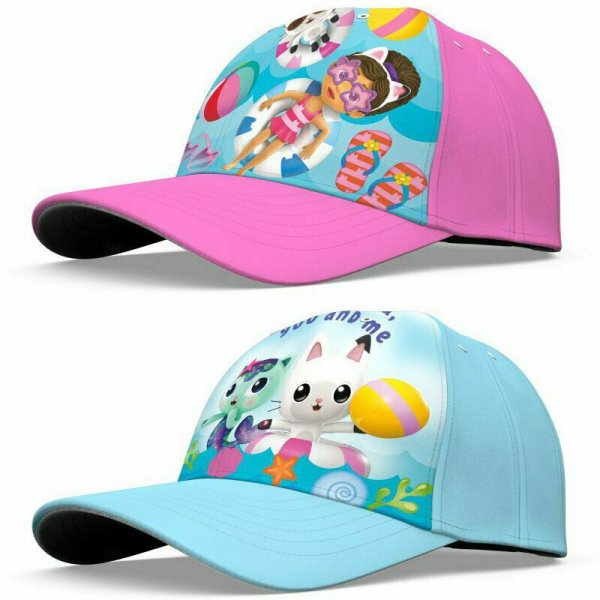 Czapka z daszkiem Koci Domek Gabi poliester 100% 52/54cm Gabby&#039;s Dollhouse GD00006 Kids Euroswan mix cena za 1 szt