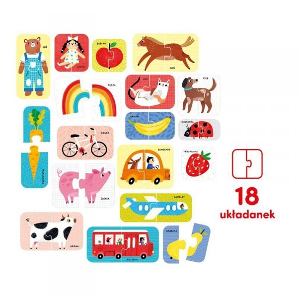 CzuCzu Puzzle do pary Pierwsze słowa