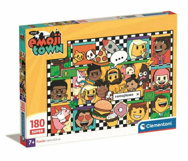 PROMO Clementoni Puzzle 180el Emoji Town 29066