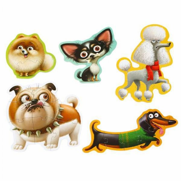 Puzzle 5w1 Psy 14248 Cubika