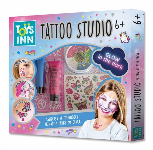 Tattoo Studio Świecące w ciemności tatuaże i farby do ciała 8141 STNUX