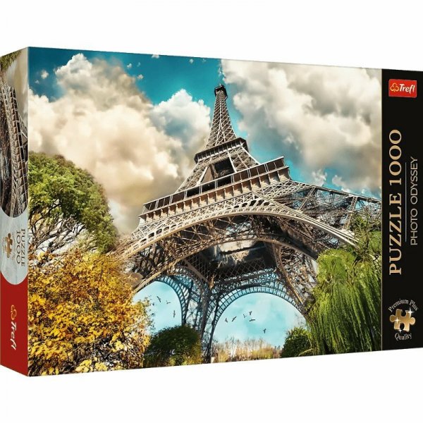 Puzzle 1000el Premium Plus Photo Odyssey: Wieża Eilffel w Paryżu, Francja 10815 Trefl