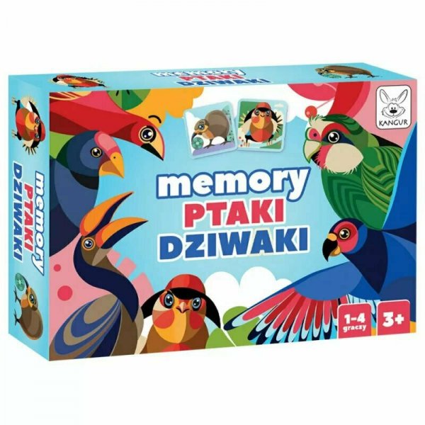 PROMO Memory. Ptaki Dziwaki gra Kangur