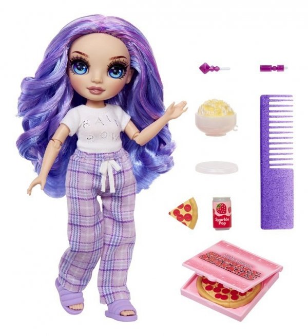 PROMO MGA Junior High PJ Party Fashion Lalka Violet (Purple) 503705