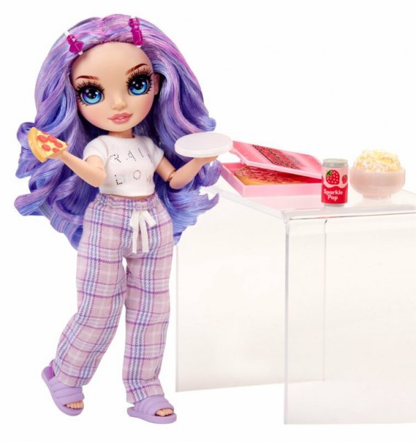 PROMO MGA Junior High PJ Party Fashion Lalka Violet (Purple) 503705