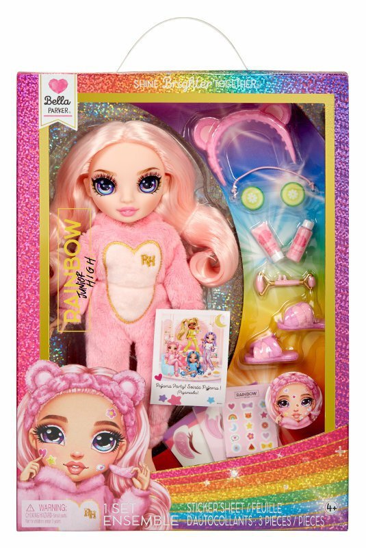 MGA Junior High PJ Party Fashion Lalka Bella (Pink) 503675