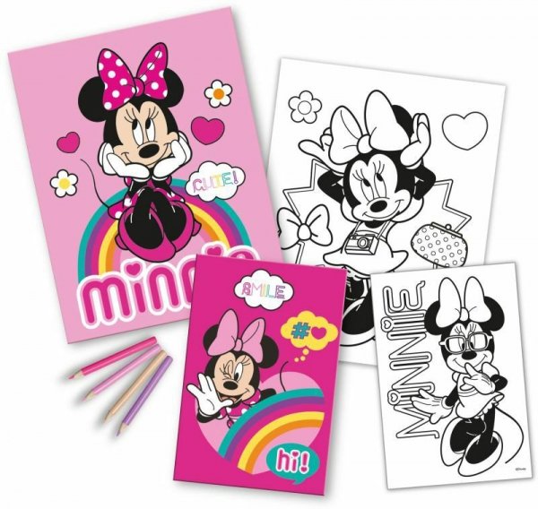 Zestaw do kolorowania Minnie MN30045 Kids Euroswan