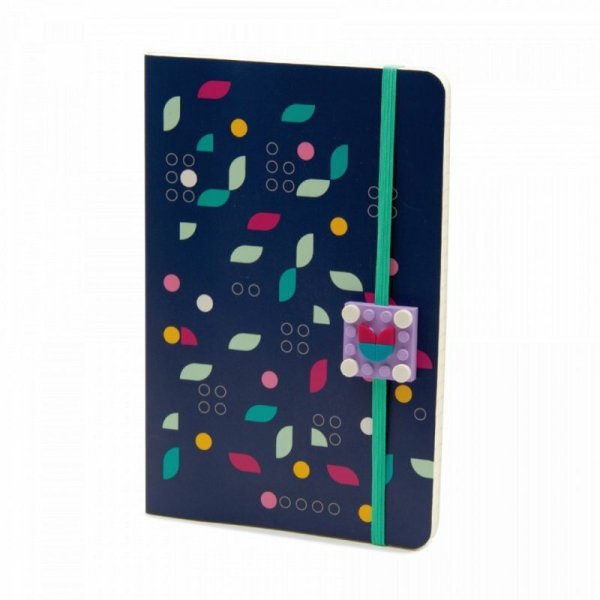 Notatnik LEGO DOTS z płytką i klockami do dekoracji 52796
