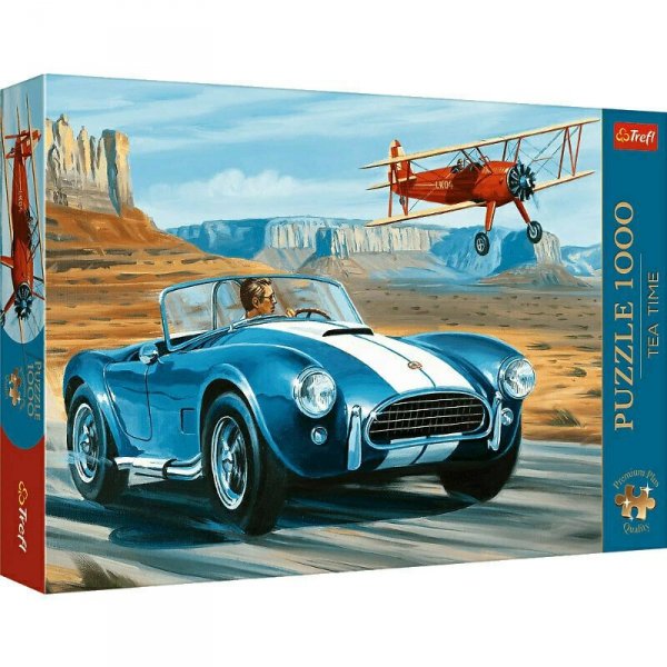 Puzzle 1000el Premium Plus - Tea Time: Pustynny wyścig 10844 Trefl