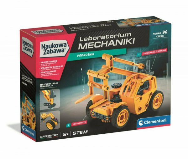 Clementoni Laboratorium mechaniki. Podnośnik teleskopowy 50250