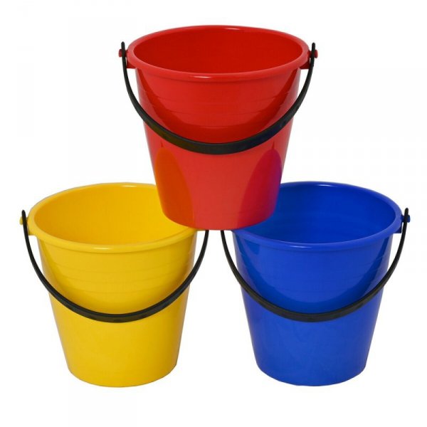 PLASTO Wiaderko 1,2L 14 cm PLA2280 mix cena za 1 szt