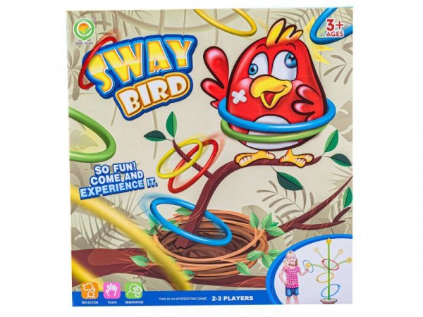 Gra Zręcznościowa Tańczący Ptaszek jak Robak, Sway Bird, Ruchliwy, Gibający Ptak Jak Robaczek - DK