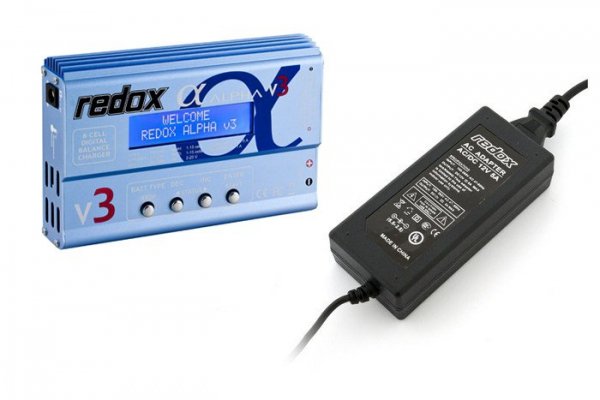 Ładowarka REDOX Alpha V3 COMBO - z zasilaczem - Redox