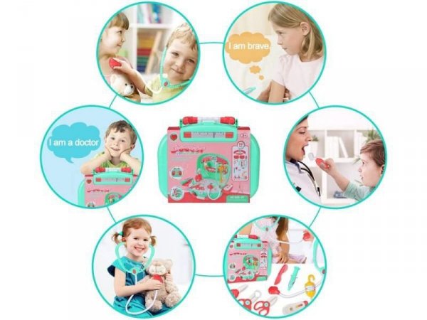 Wieloczęściowy Zestaw Lekarza W Walizce, Mały Doktor Przecena 1