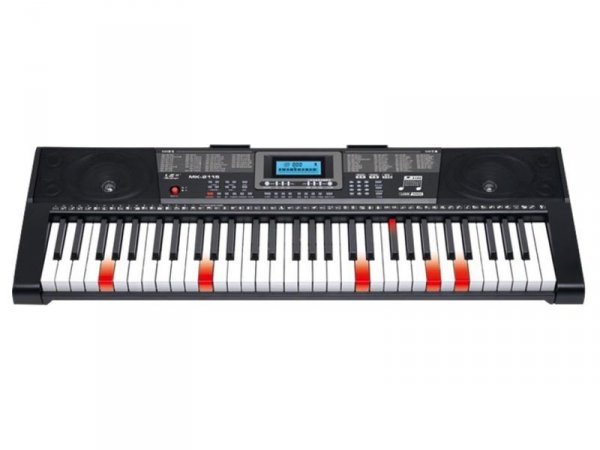 Keyboard MK-2115 Organy, 61 Klawiszy, Zasilacz, Podświetlane Klawisze - Meike