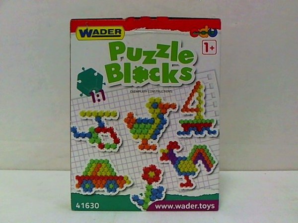 WADER WADER Klocki puzzle 40el w kartonie 41630 16307