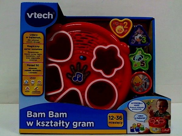 VTECH V-TECH Bam Bam w kształty gram 60670