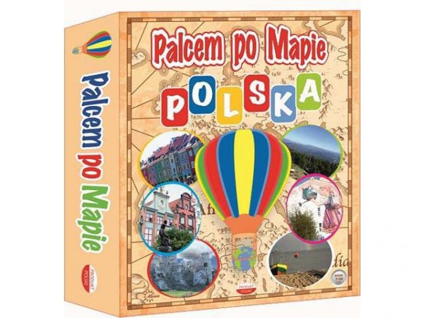 ABINO Gra Palcem po mapie - Polska AB 72106