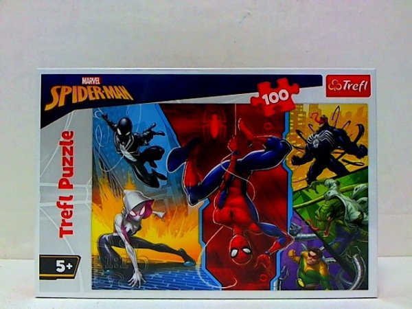 TREFL PUZZLE 100 Do góry nogami /Marvel Spiderman 16347