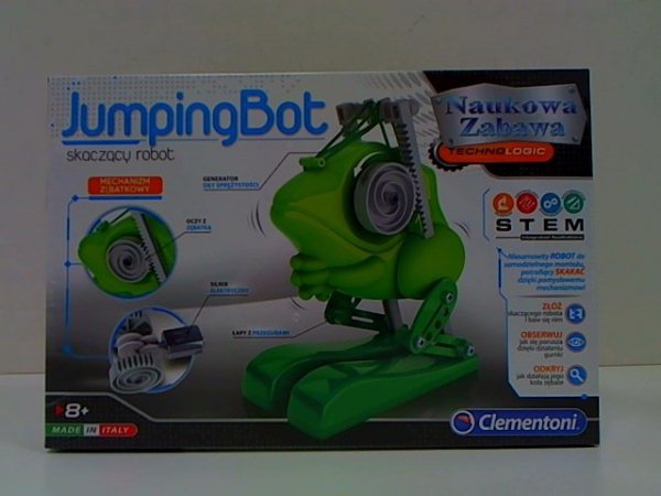 CLEMENTONI - ZABAWKI CLE Naukowa zabawa Roboty JumpingBot 50325
