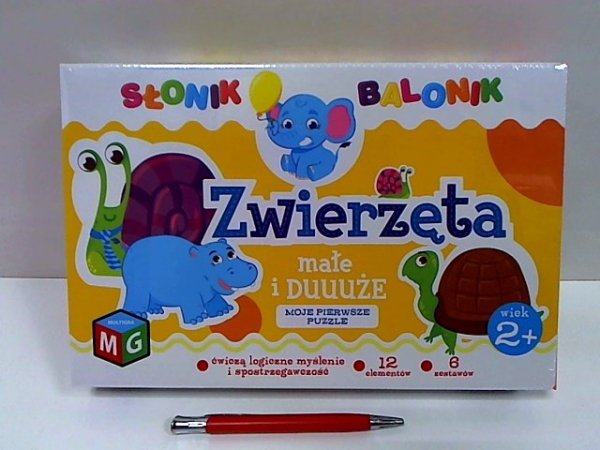 MULTIGRA Zwierzęta duże i małe - Słonik Balonik 01225