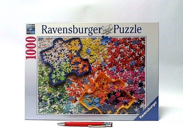 RAVENSBURGER RAV puzzle 1000 Kolorowe części puzzli 15274