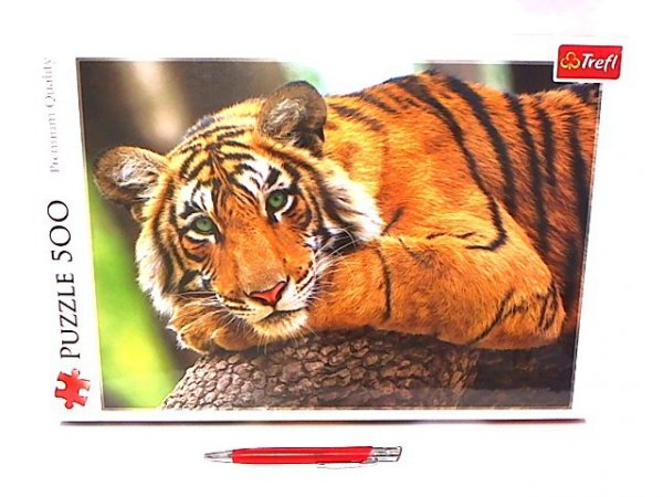 TREFL PUZZLE 500 Portret tygrysa 37397
