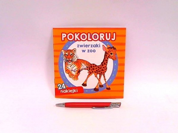 SKRZAT-WYDAWNICTWO Pokoloruj zwierzaki w zoo 59024 