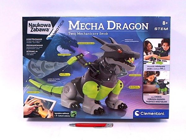 CLEMENTONI - ZABAWKI CLE Naukowa zabawa Roboty MechaSmok 50682