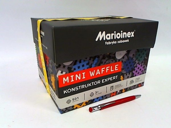 MARIOINEX Klocki wafle mini 501szt Expert 04084