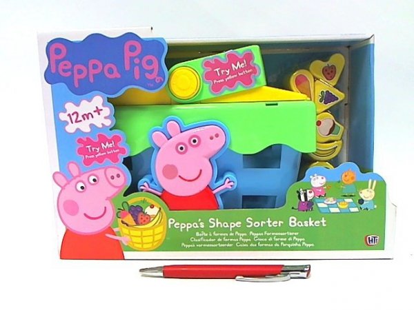 HTI - LICENCYJNE - ROLE PLAY PEPPA PIG muzyczny koszyk-sorter 1684722 /6