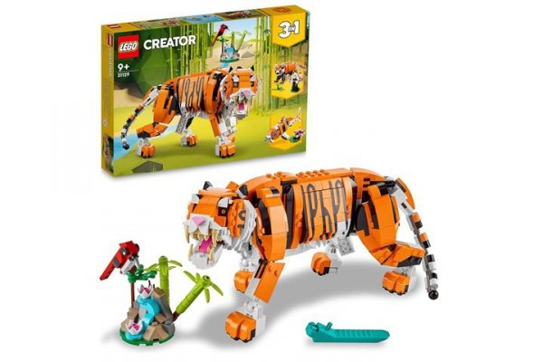 LEGO LEGO CREATOR 9+ Majestatyczny tygrys 31129