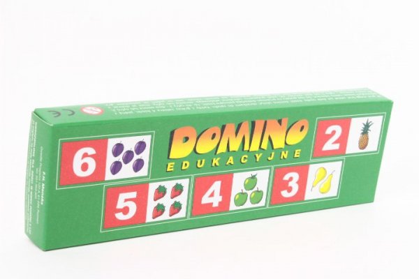 MONEKS Domino edukacyjne duże 85063