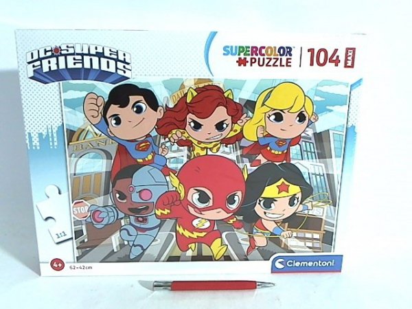 CLEMENTONI - PUZZLE CLE puzzle 104 maxi SuperKolor DC Super Friends