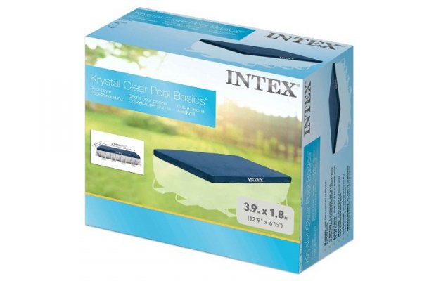 INTEX Pokrywa prostokątna 389x184x20 28037 04004