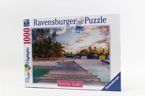 RAVENSBURGER RAV puzzle 1000 Raj na Malediwach 16912