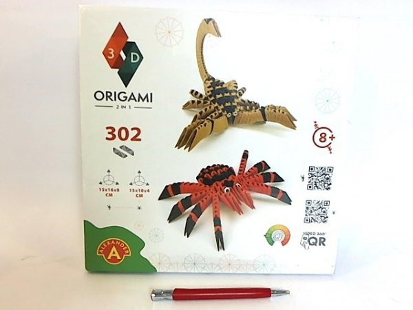 ALEXANDER Origami 3D 2w1 pająk,skorpion 25651
