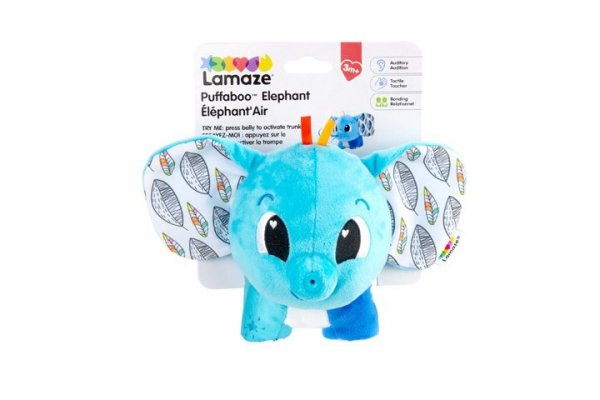 TOMY TOMY Lamaze Dmuchający słonik piszczy L27467