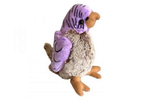BEPPE Papuga 17cm fioletowa 13911 21304