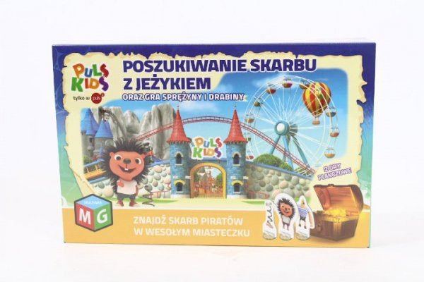 MULTIGRA Poszukiw.skarbu z Jeżykiem oraz Sprężyny... 05112
