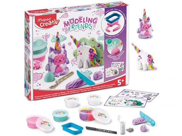 CX DYSTRYBUCJA - MAPED CREATIV masa plast Friends magiczne zw 907206
