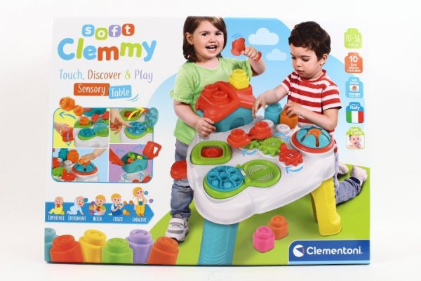 CLEMENTONI - ZABAWKI CLE Clemmy Stolik sensoryczny 17704