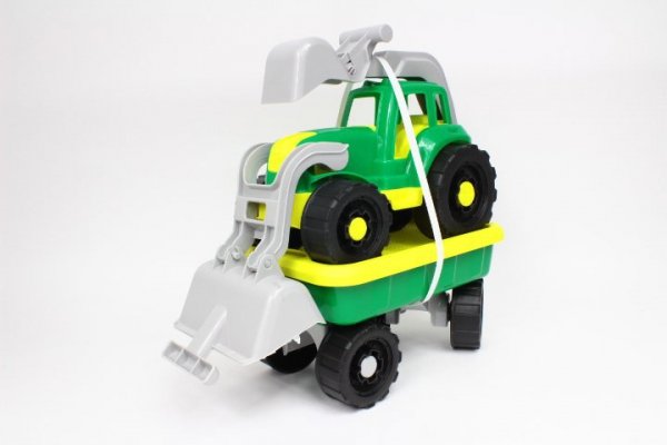 BĄCZEK / TUPIKO Traktor-ładowarka z przyczepą Adriatic 25200