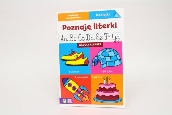 ZIELONASOWA Akademia przedszkolaka Literki Wesoły alfab..07068
