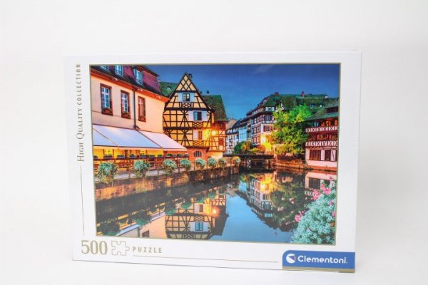 CLEMENTONI CLE puzzle 500 HQC Strasbourg Old Town 35147