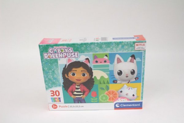 CLEMENTONI - PUZZLE CLE puzzle 30 SuperKolor Domek Gabby 20281
