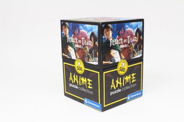 CLEMENTONI - PUZZLE CLE puzzle 500 Cubes Anime Attack on Titans 35139